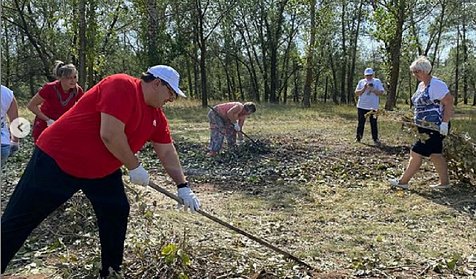 В Сорочинске благоустроили парк 